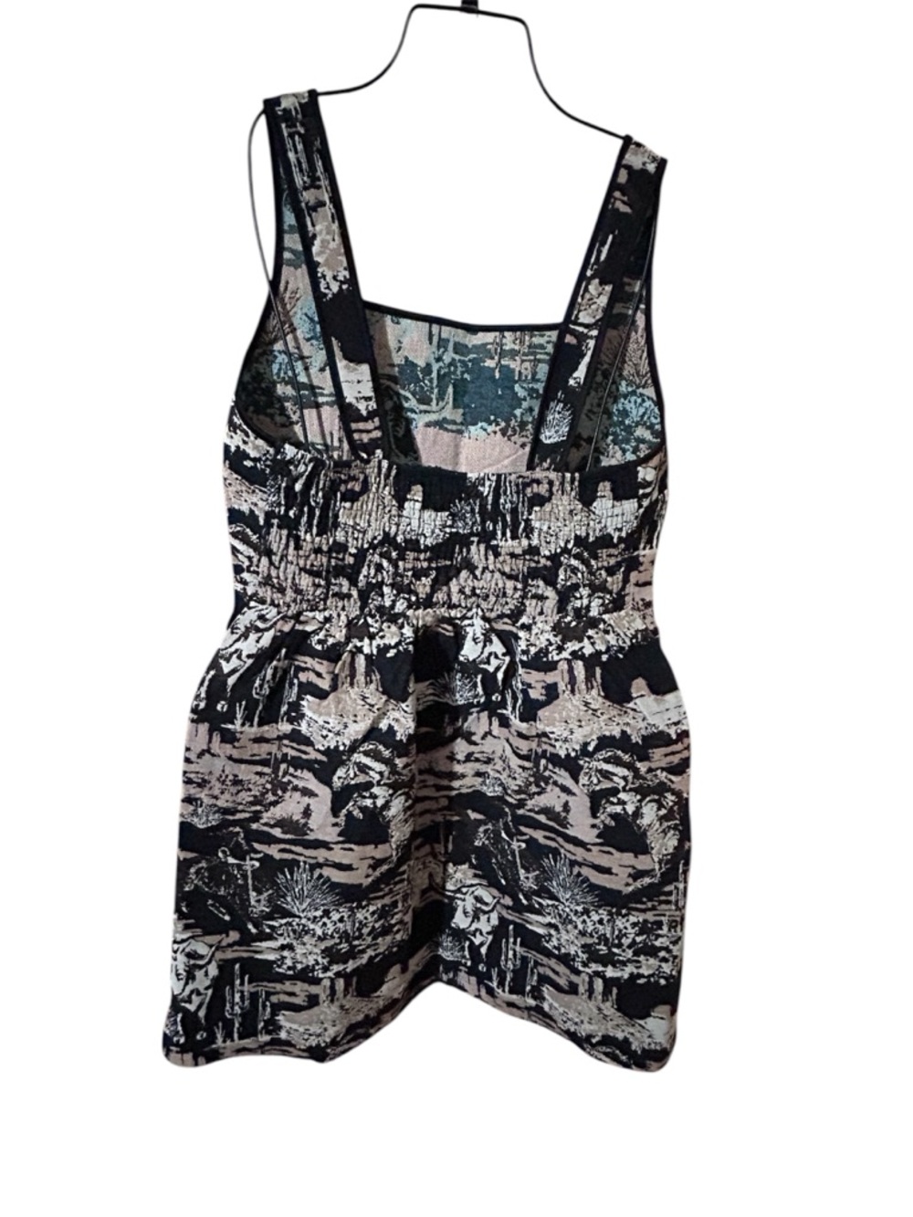 Fly2Co Painted Desert Sleeveless Jacquard A-Line Dress. Plus XL NWOT - Picture 5 of 8
